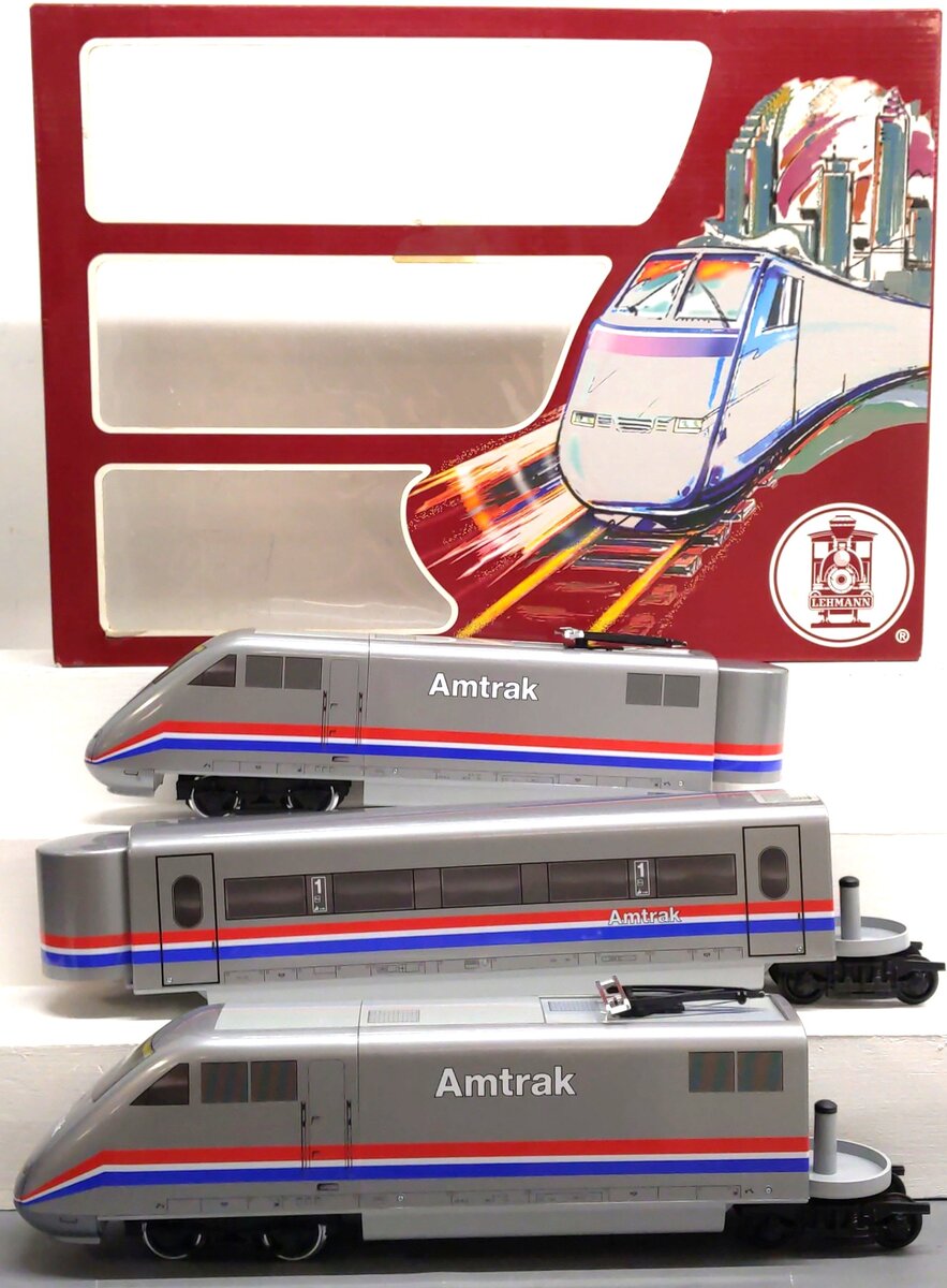 LGB 91950 G Amtrak ABA High Speed Electric Train Set LN/Box