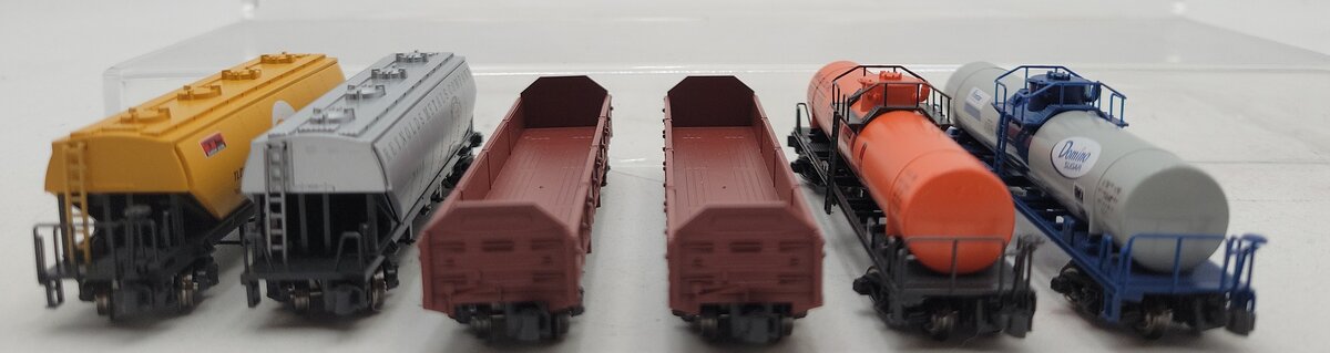 Kato 106-6275 N Mixed Freight Train Set (Set of 6) LN/Box