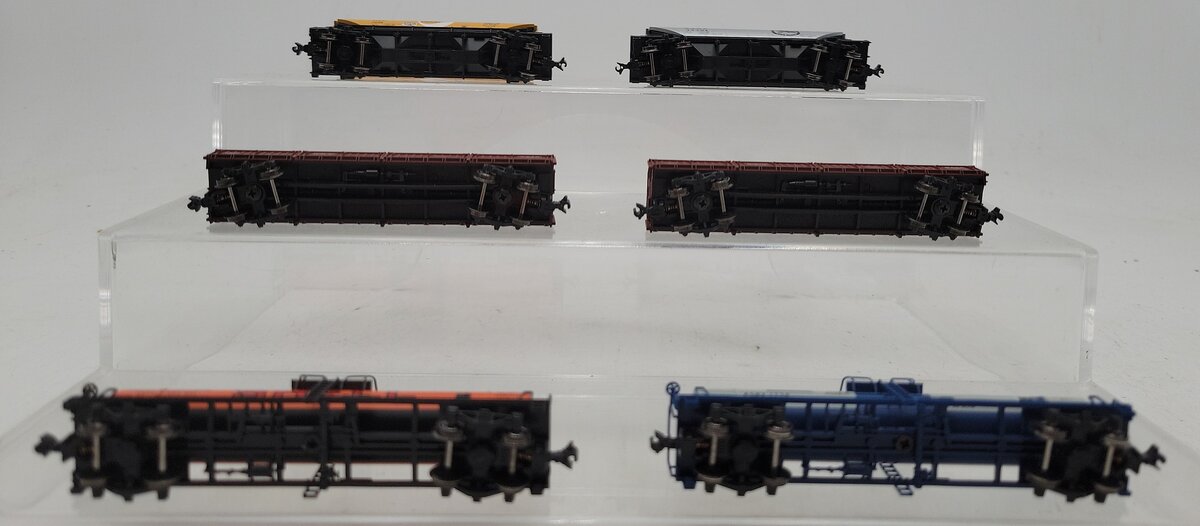 Kato 106-6275 N Mixed Freight Train Set (Set of 6) LN/Box