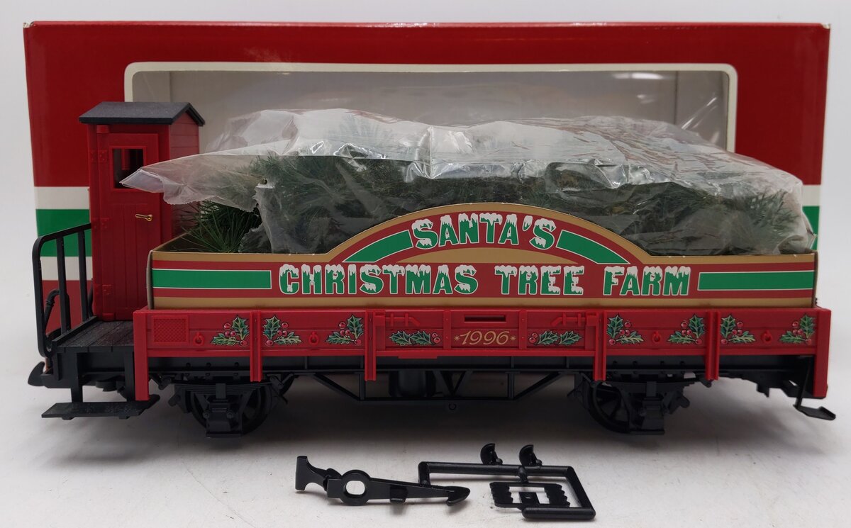 LGB 41120 G Scale Christmas Tree Farm Gondola LN/Box