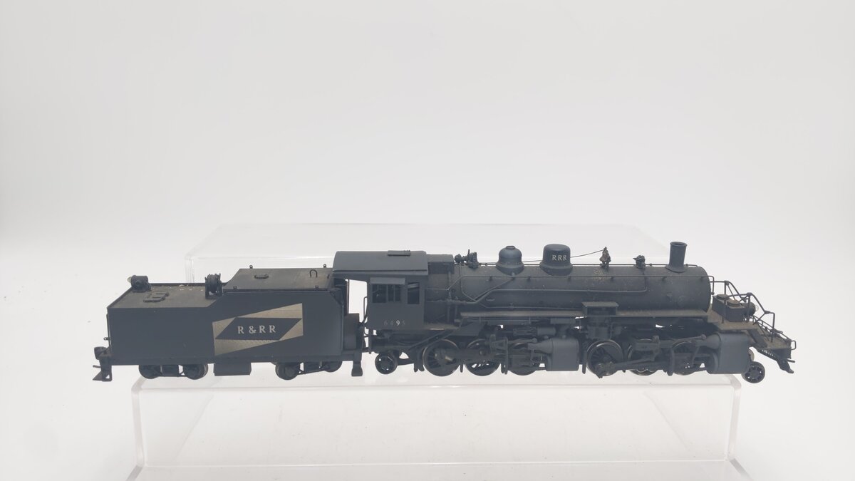 United Scale Models HO Scale BRASS CUSTOM R&RR Steam Locomotive & Tender #6495