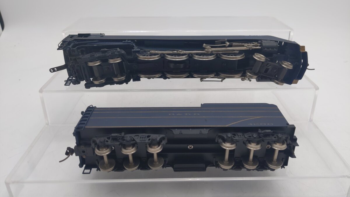 HO Scale BRASS CUSTOM Rutland & Rock Ridge 4-8-4 Steam Locomotive & Tender #4800