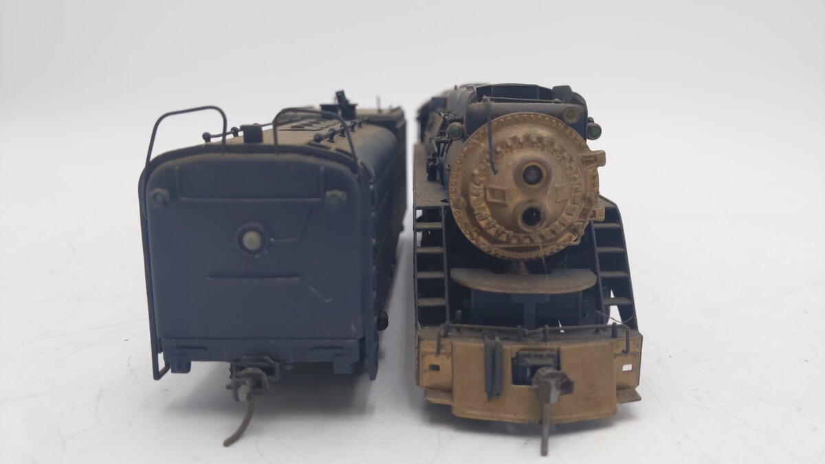 HO Scale BRASS CUSTOM Rutland & Rock Ridge 4-8-4 Steam Locomotive & Tender #4800