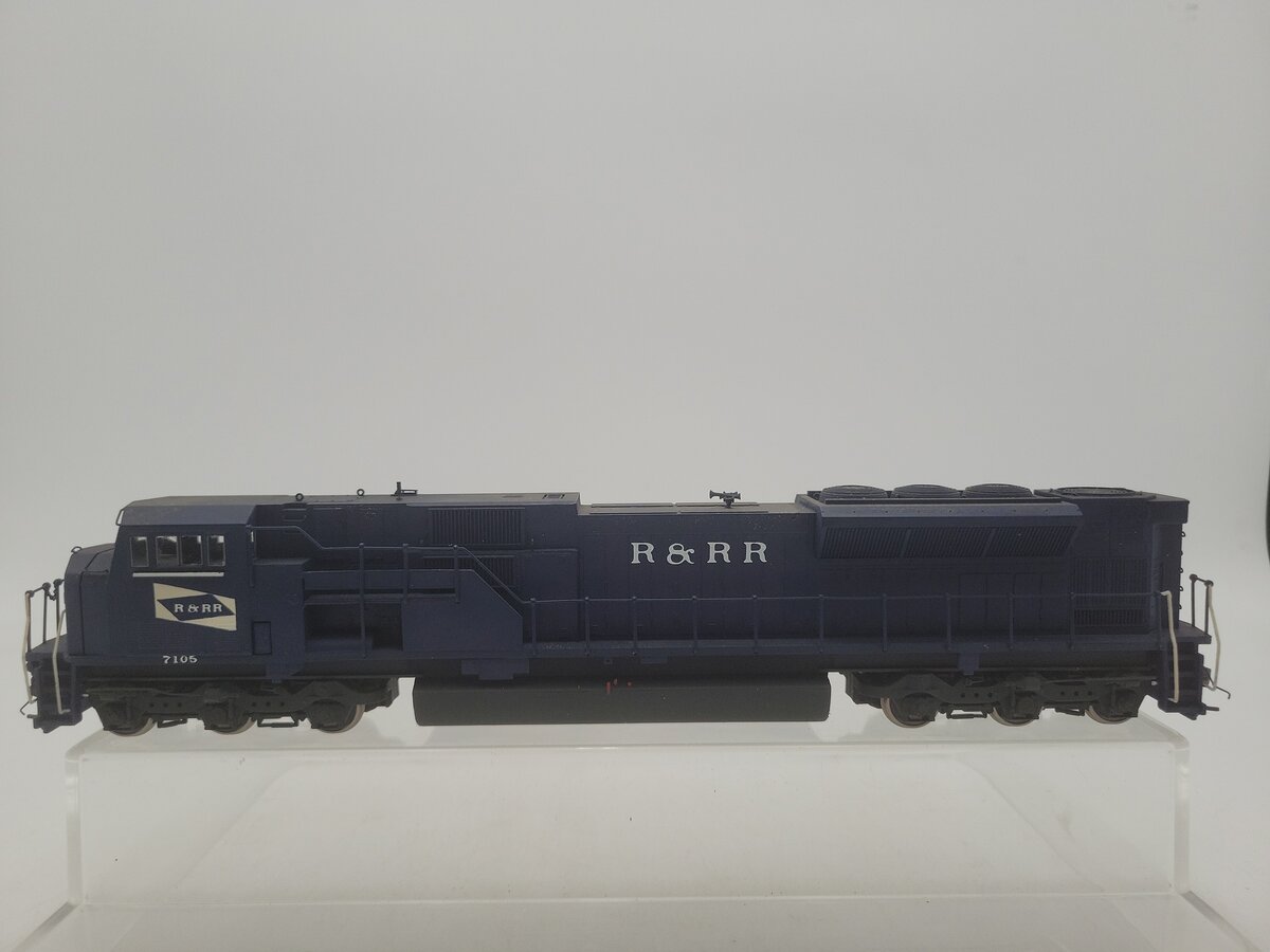 Rail Power HO Scale CUSTOM Rutland & Rock Ridge Diesel Locomotive #7105 w/DCC