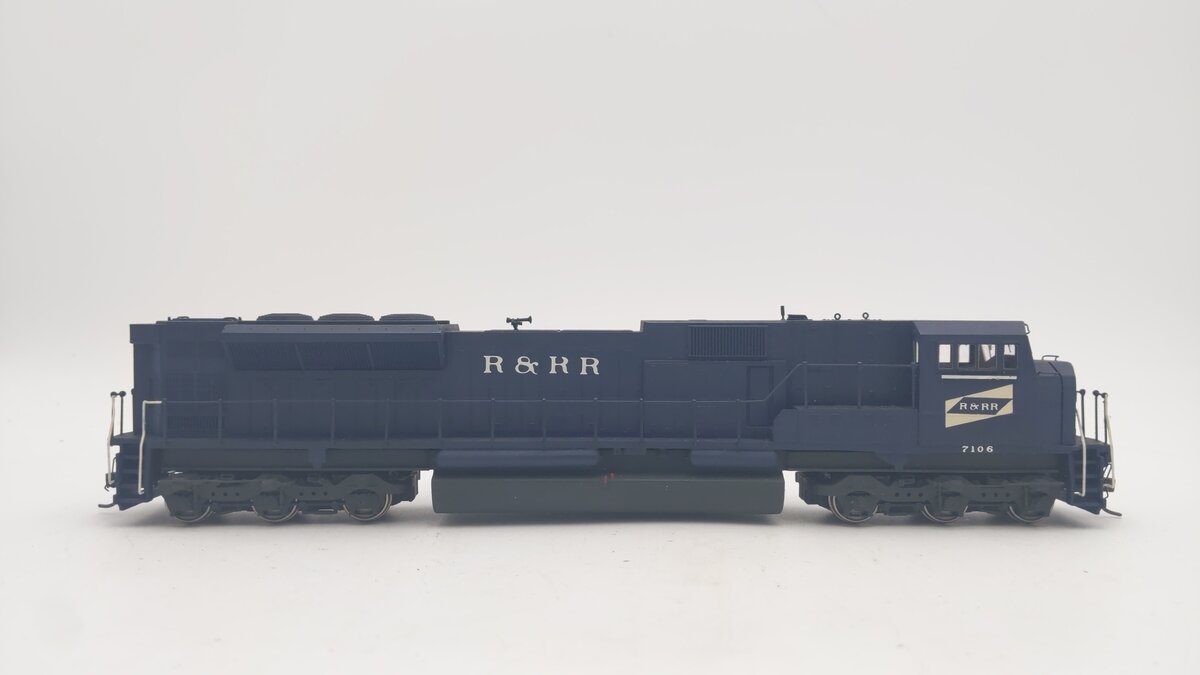 Rail Power HO Scale Custom Rutland & Rock Ridge Diesel Locomotive #7106