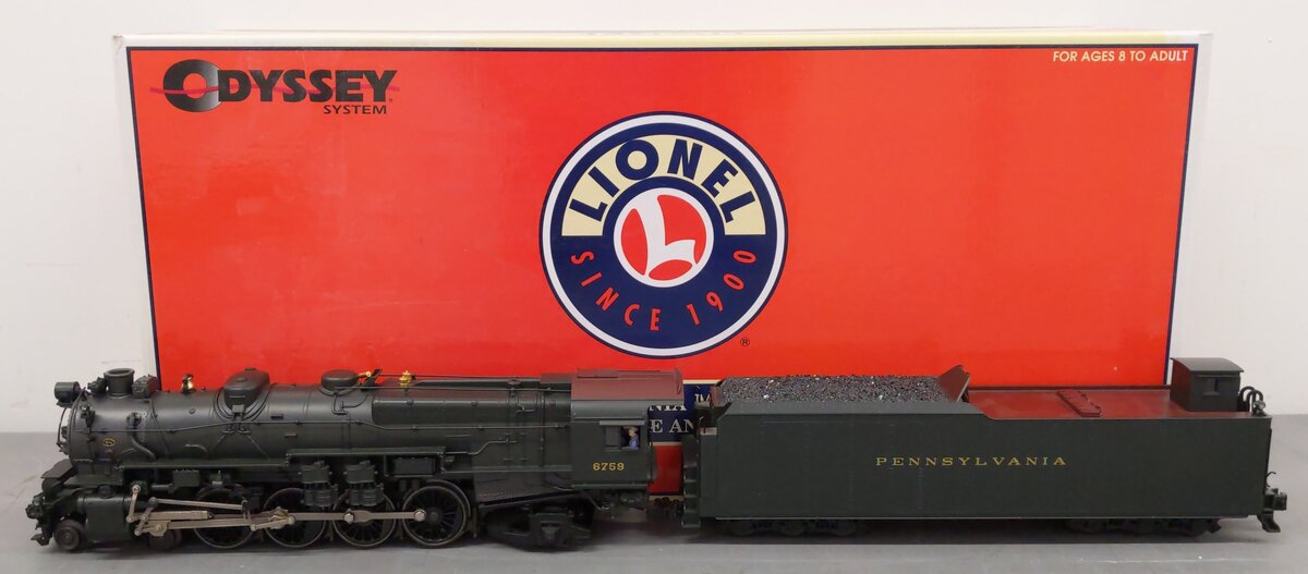 Lionel 6-38056 O PRR 4-8-2 M1a Steam Locomotive & Tender w/TMCC #6759 EX/Box