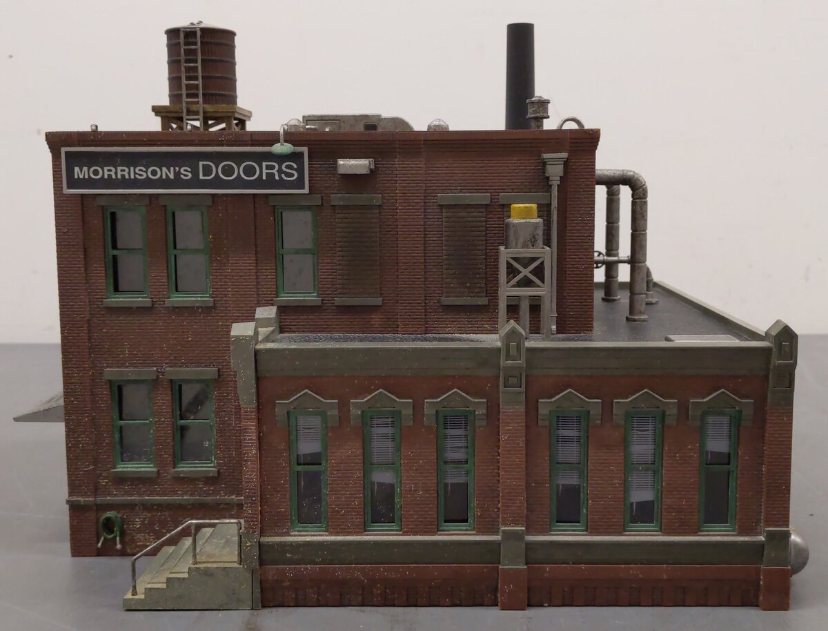 Woodland Scenics BR5848 O Scale Built-&-Ready Morrison's Door Factory Building EX
