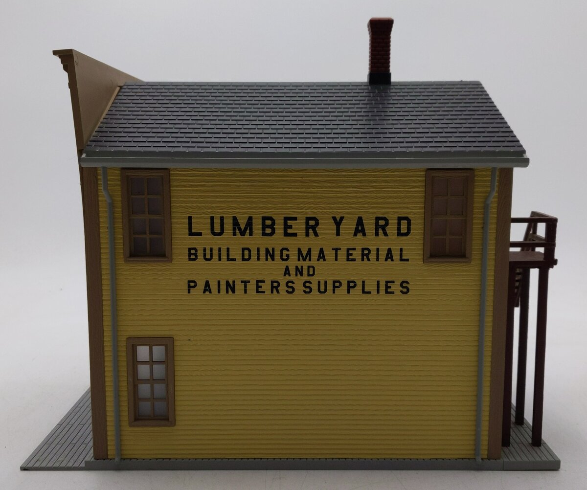 MTH 30-90346 O 2-Story Store Livery Building Lumber Yard EX