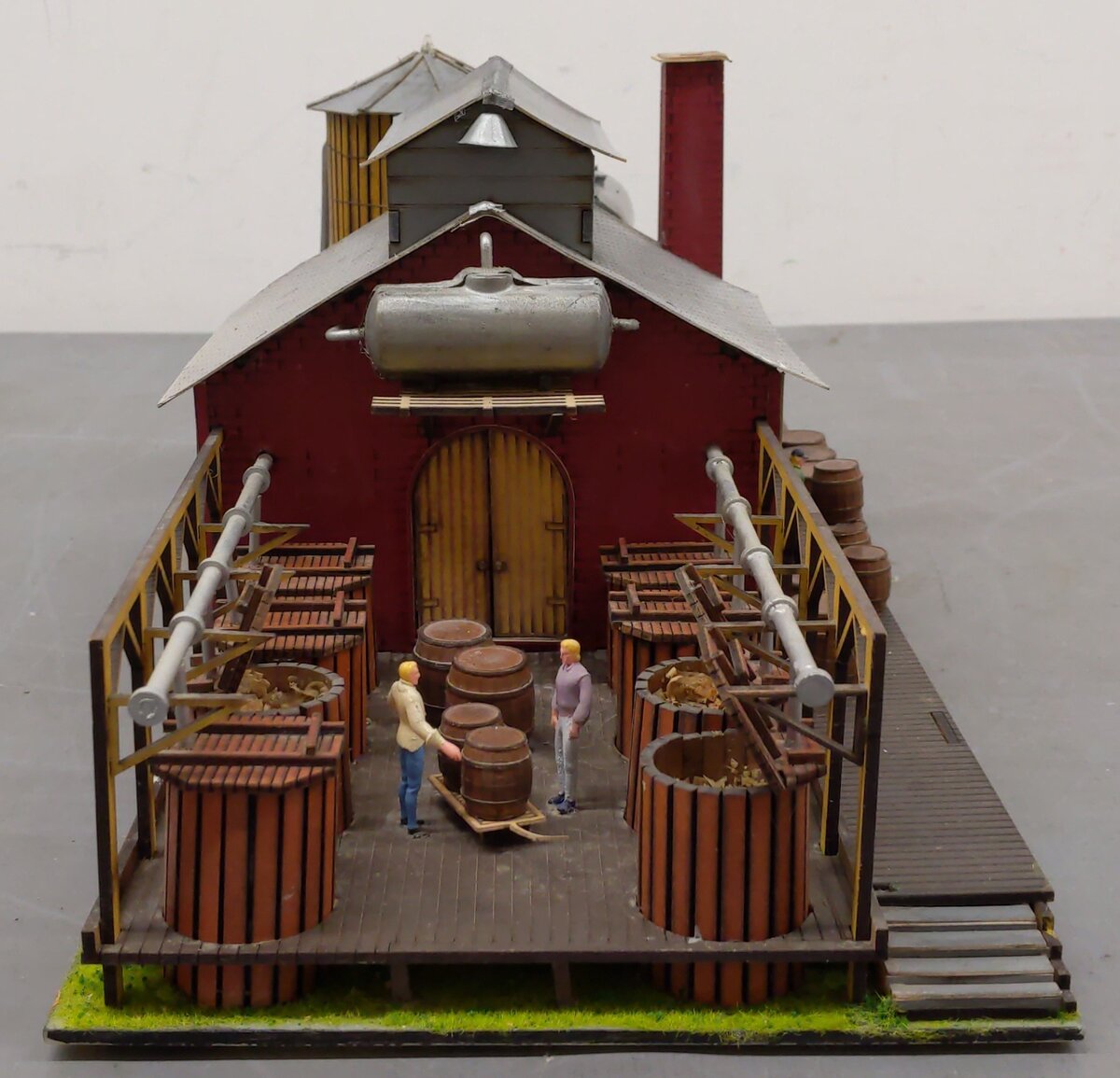 Menards 279- 3073 O Scale Hermans Sauerkraut Factory VG