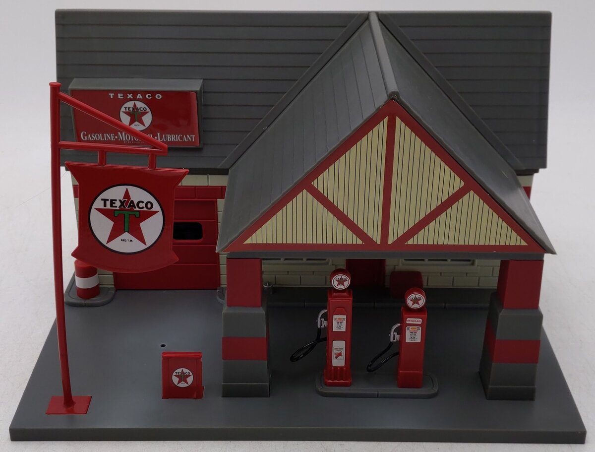 K-Line K40731 O Gauge Built-Up Texaco 1940 Service Station Assembled EX/Box