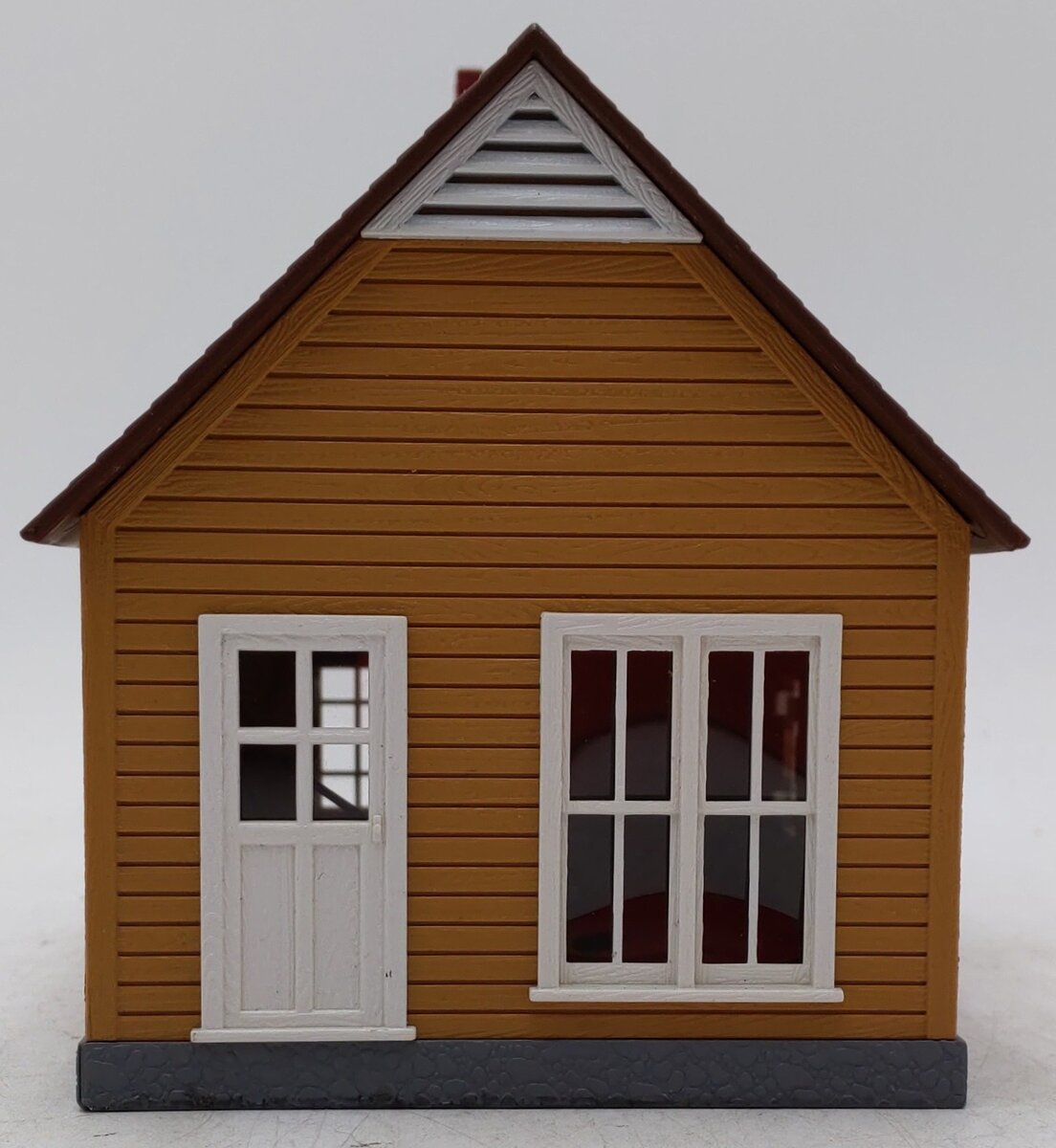 MTH 30-90008 O Gauge Mustard & Red Work House #1 EX