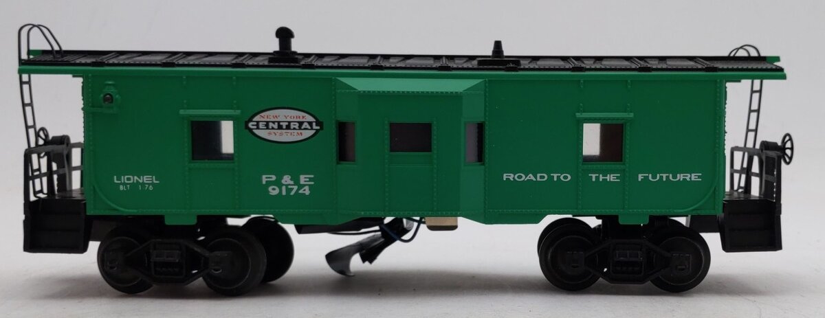 Lionel 6-9174 O New York Central P&E Bay Window Illuminated Caboose #9174 EX/Box