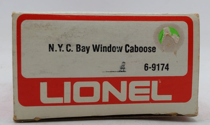 Lionel 6-9174 O New York Central P&E Bay Window Illuminated Caboose #9174 EX/Box