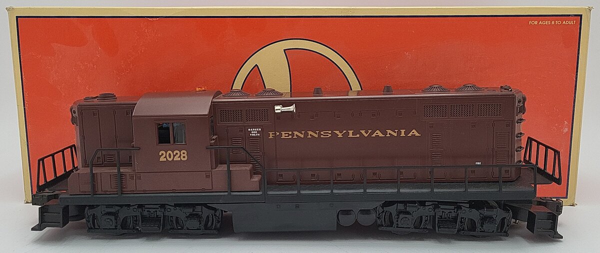 Lionel 6-18567 O Gauge Pennsylvania GP-9 Diesel Locomotive #2028 EX/Box