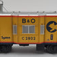 Lionel 6-17665 O Gauge Chessie 1-12 Illuminated Caboose #C-2802 EX/Box