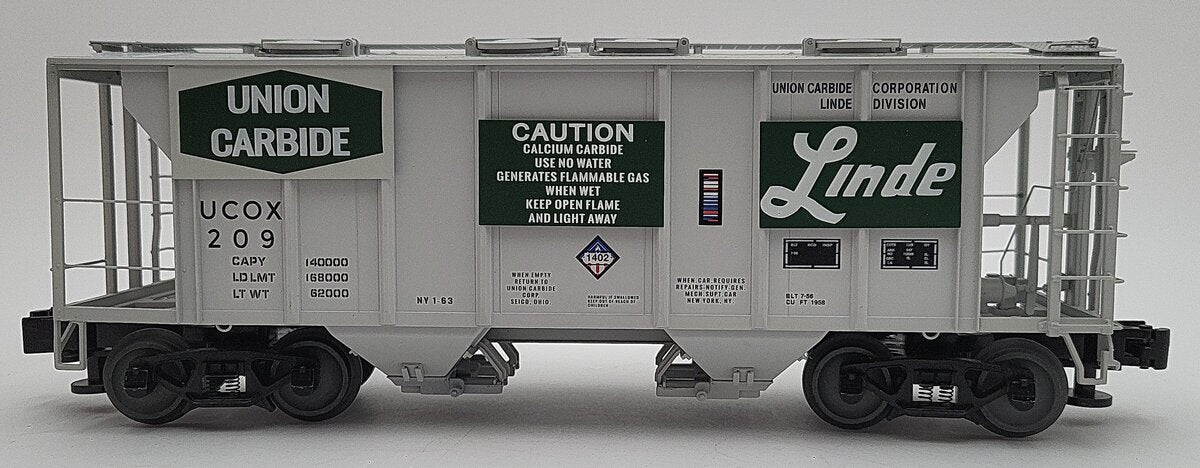 Lionel 6-85101 O Linde PS-2 Covered Hopper #209 LN/Box