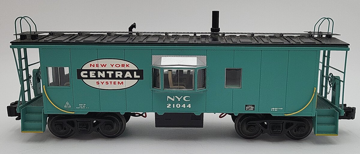 Lionel 6-17633 O Gauge New York Central Bay Window Caboose #21044 EX/Box