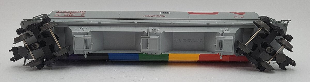 Lionel 6-19345 O Gauge Canadian National 3-Bay Cylindrical Hopper #370708 EX/Box