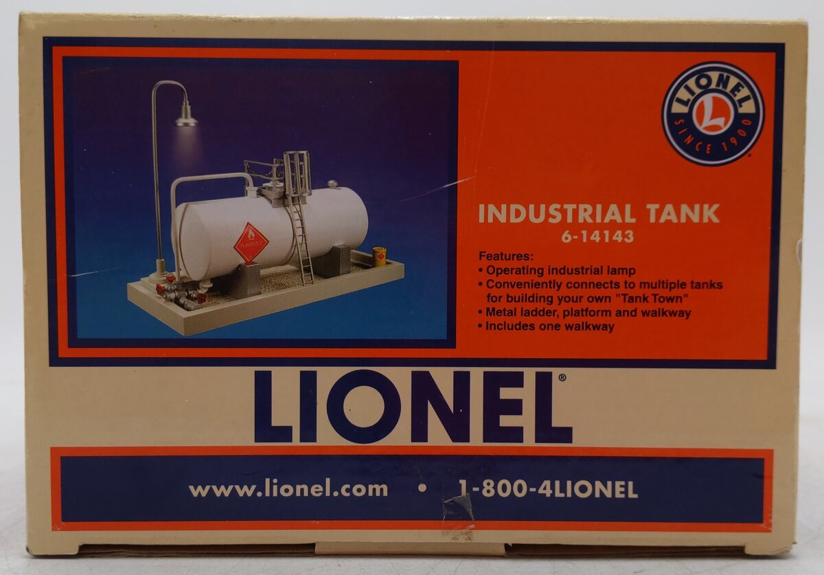 Lionel 6-14143 O Gauge Industrial Tank VG/Box