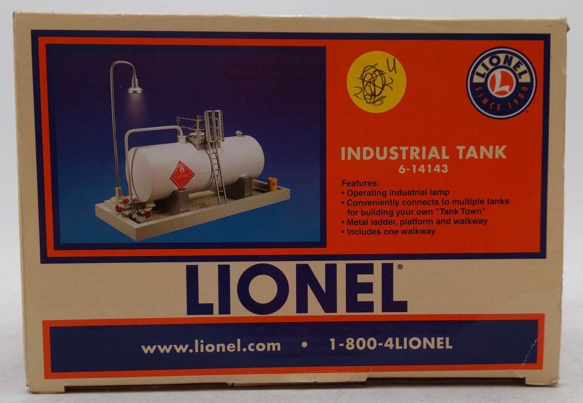 Lionel 6-14143 O Gauge Industrial Tank VG/Box