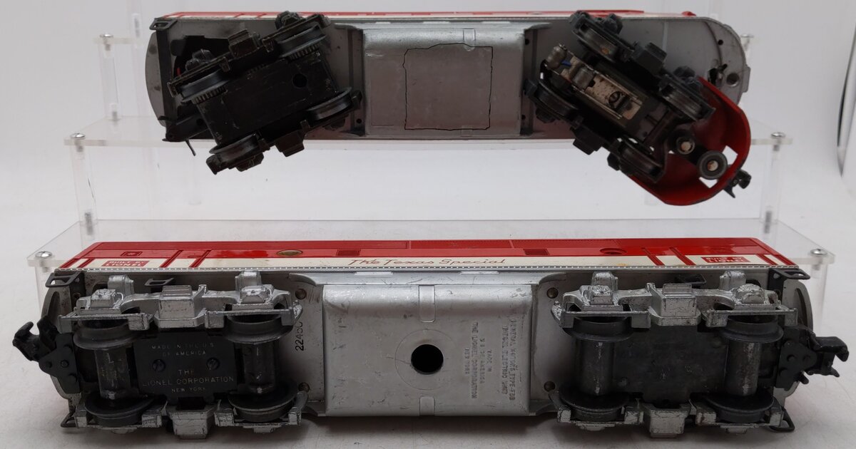 Lionel 2245 Vintage O Gauge Texas Special F-3 AB Diesel Set VG