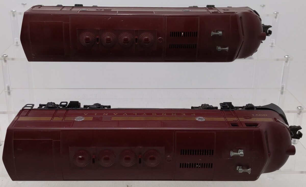 Lionel 6-8970 O Gauge Pennsylvania F3 Tuscan AA Diesel Locomotive Set EX