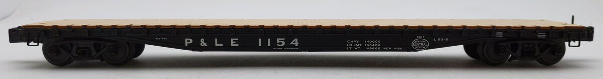 Lionel 6-27511 O Gauge Pittsburgh and Lake Erie PS-4 Flatcar #1154 EX/Box