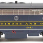 MTH 20-20605-3 O Baltimore & Ohio F-7 Non-Powered B-Unit Diesel #281X LN/Box