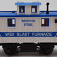MTH 30-77075 O Gauge Weirton Steel Bobber Caboose EX/Box