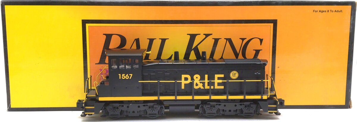 MTH 30-2375-3 O Pittsburgh & Lake Erie SW-1500 Non-Powered Diesel Switcher #1567 EX/Box