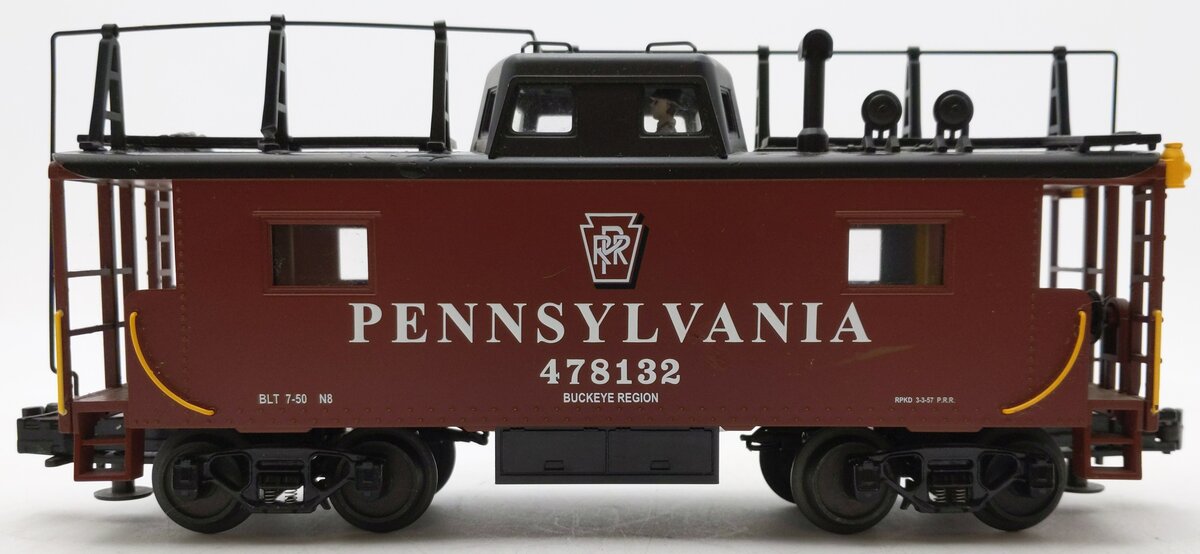 MTH 20-90005F O Gauge Pennsylvania N-8 Caboose #478132 LN/Box