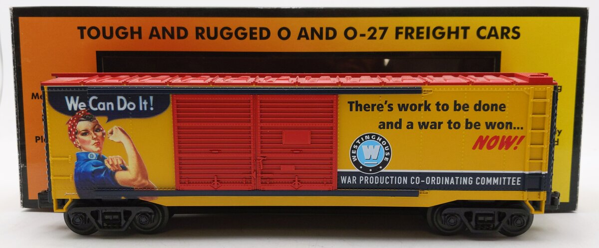 MTH 30-74939 O War Production Co. 40' Double Door Box Car