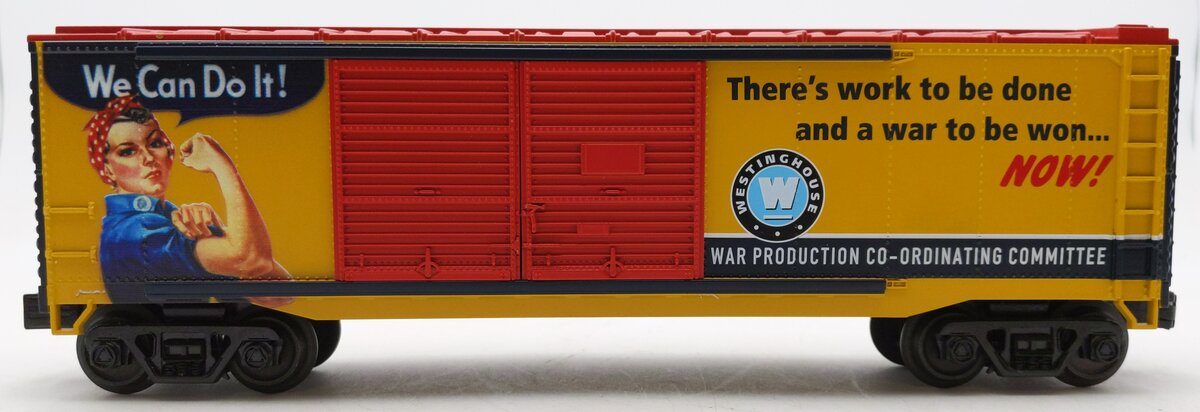 MTH 30-74939 O War Production Co. 40' Double Door Box Car