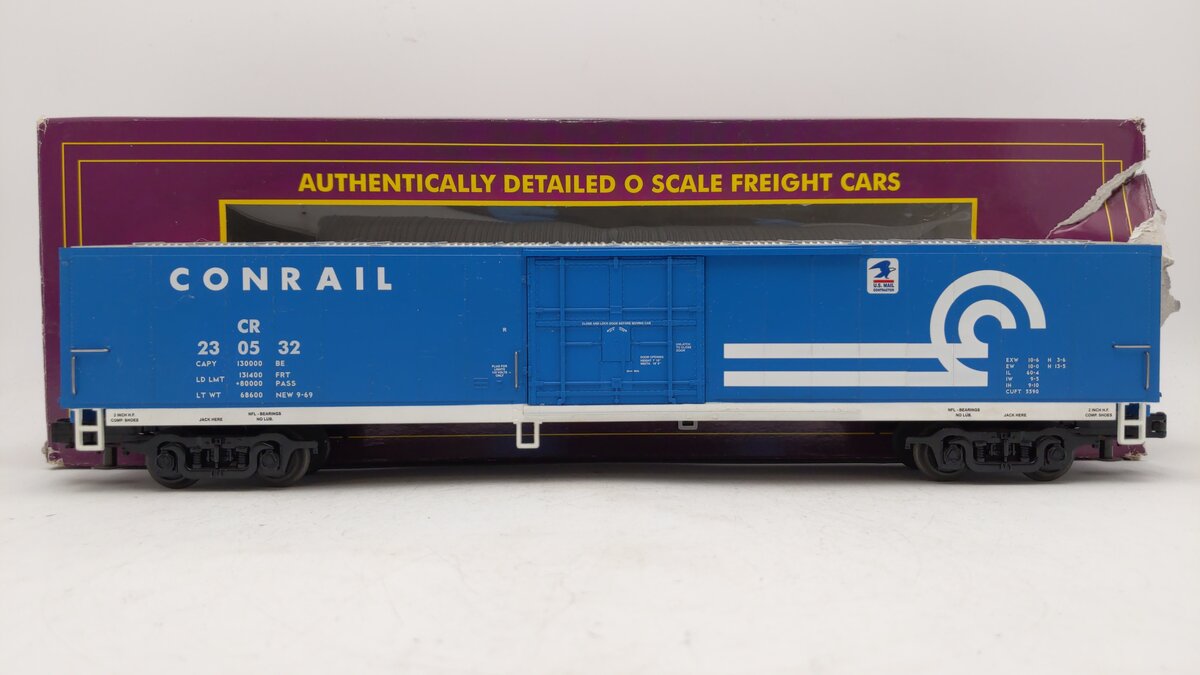 MTH 20-93095 O Gauge Conrail Mail Boxcar #230532 LN/Box