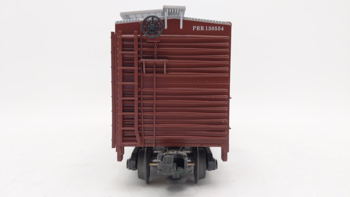 MTH 20-94503 O Gauge Pennsylvania Railroad Steel Sided Stock Car #130554 LN/Box