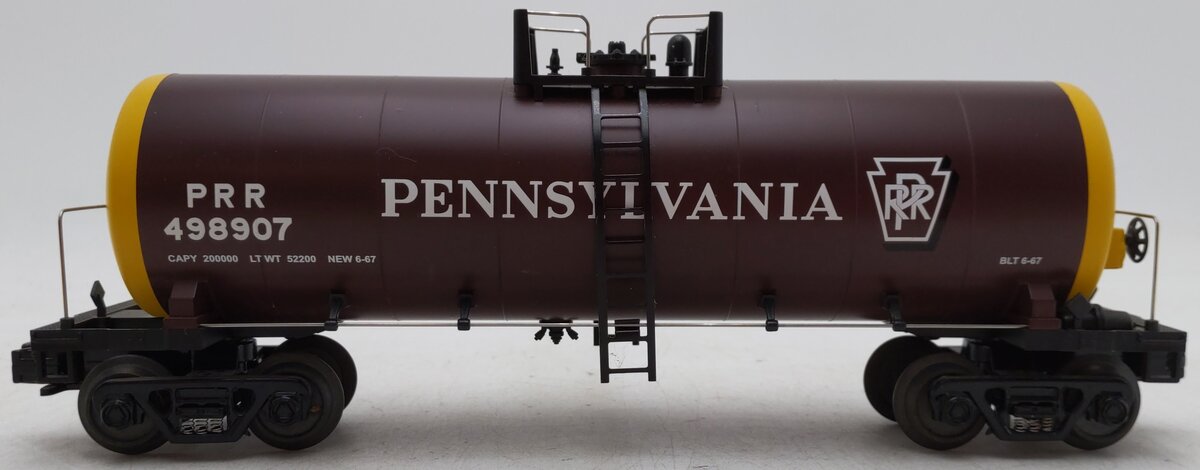 MTH 30-7351 O Gauge Pennsylvania RailKing Modern Tank Car #498907 EX/Box