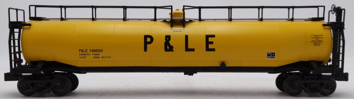 MTH 30-73342 O Gauge Pittsburgh & Lake Erie 33K Gallon Tank Car EX/Box