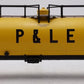 MTH 30-73342 O Gauge Pittsburgh & Lake Erie 33K Gallon Tank Car EX/Box