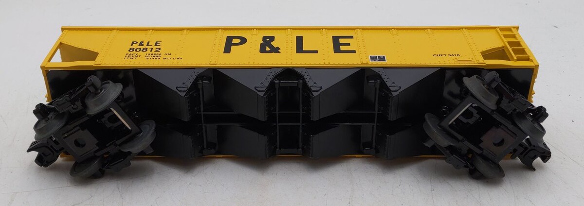 MTH 30-75425 O P&LE 4-Bay Hopper #80812 LN/Box