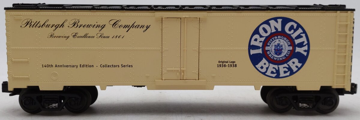 MTH 30-7830 Iron City Beer Reefer Car #1 EX/Box