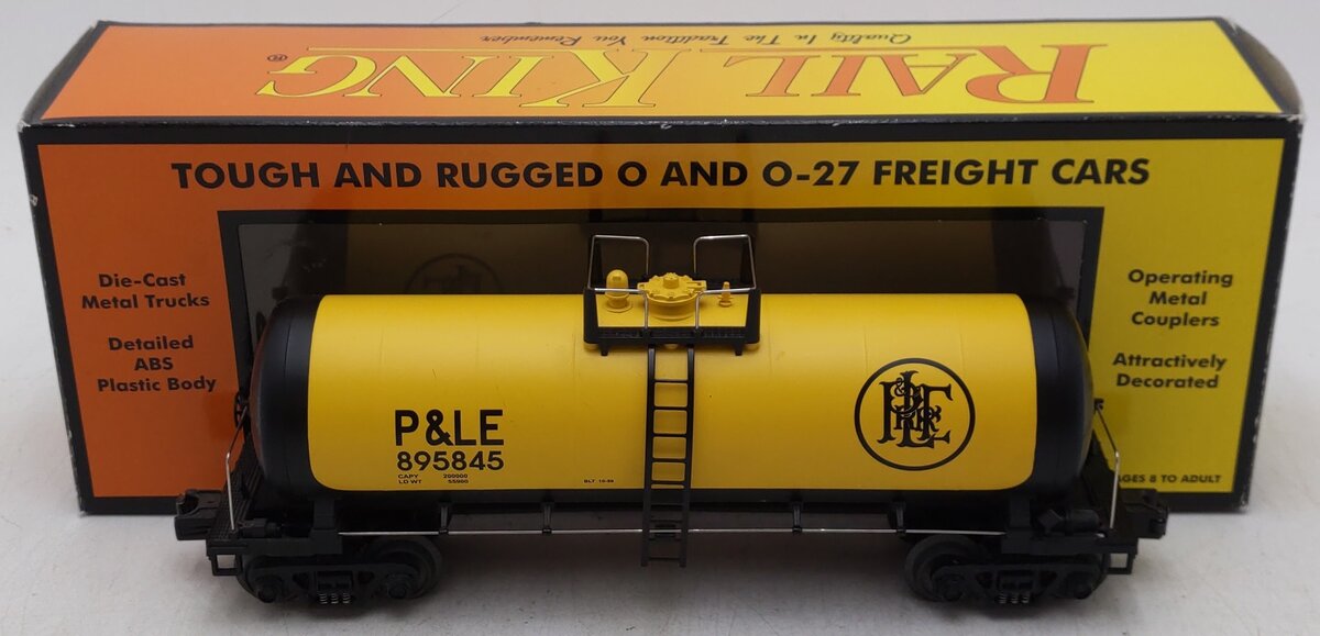 MTH 30-73142 O Gauge Pittsburgh & Lake Erie Modern Tank Car #895845 EX/Box