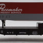 MTH 30-7608 O Gauge New York Central Pacemaker Flatcar with Trailer #499706 EX/Box