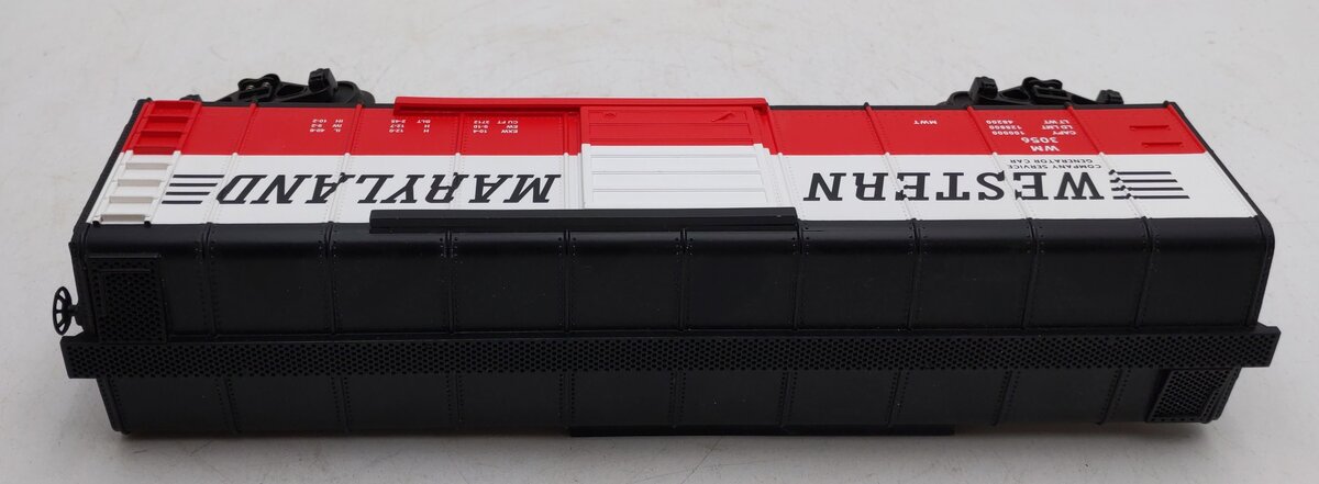 MTH 30-74316 Western Maryland Rounded Roof Box Car w/Generator EX/Box