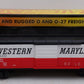 MTH 30-74316 Western Maryland Rounded Roof Box Car w/Generator EX/Box
