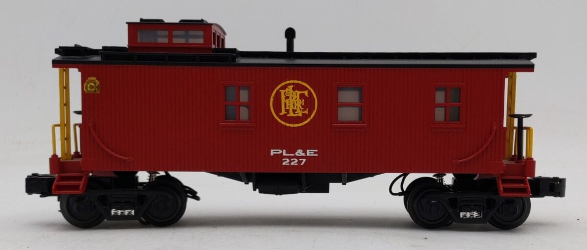 MTH 30-4106C O Gauge Pittsburg & Lake Erie Woodsided Caboose #227 EX/Box