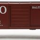MTH 30-7429 O Gauge Baltimore & Ohio Rounded Roof Boxcar #385186 LN/Box