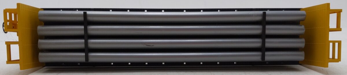 MTH 30-76058 O Gauge US Steel Flatcar w/Pipe Load EX/Box