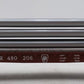 MTH 30-76318 Pennsylvania Bulkhead Flat Car with Pipe Load EX/Box