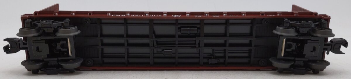 MTH 30-76318 Pennsylvania Bulkhead Flat Car with Pipe Load EX/Box
