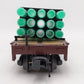 MTH 20-90775F O Norfolk Southern Flat Car w/ Pipe Load #101106 LN/Box